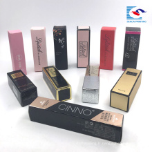 maquillage de luxe rouge à lèvres liquide personnalisé maquillage boîte d&#39;emballage cadeau